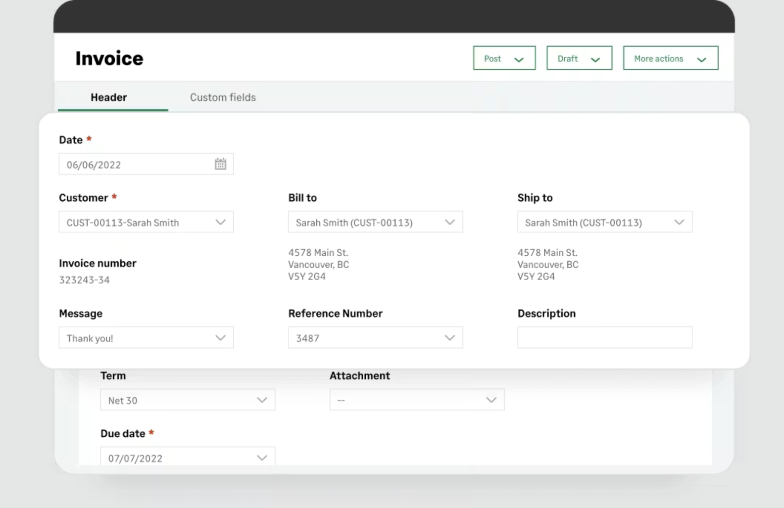 Sage Intacct screenshot 3